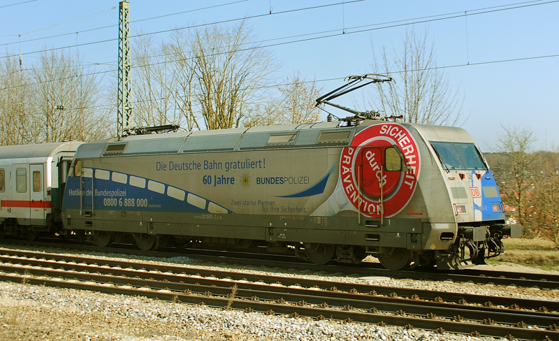101 060-2, Bundespolizei, aufgenommen am 16.03.12 in A�ling.