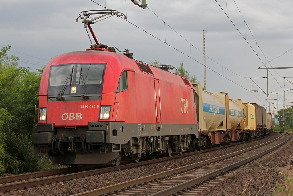 1116 085-0 in Porz Wahn am 09.06.2011