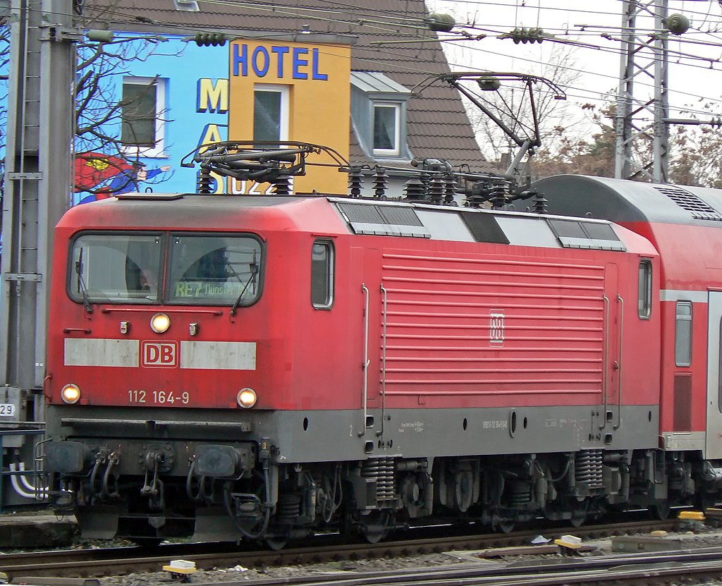 112 164-9 K�ln Hbf. am 21.01.2010