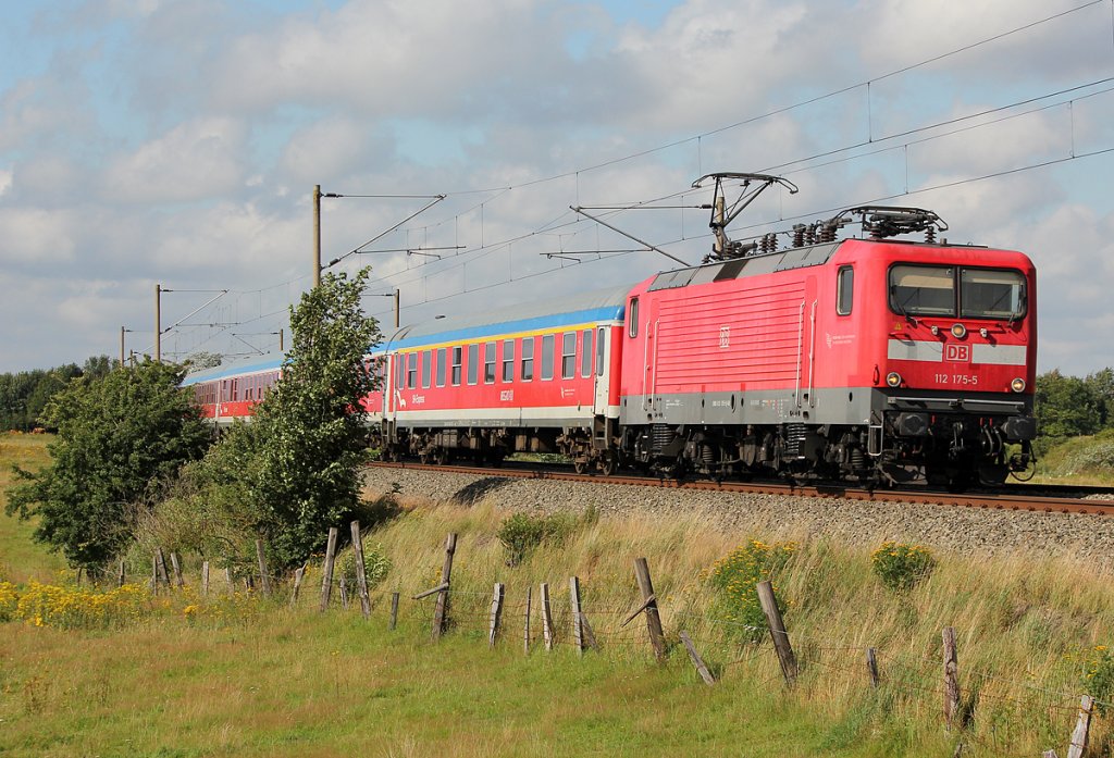 112 175-5 bei Schleswig am 05.08.2011