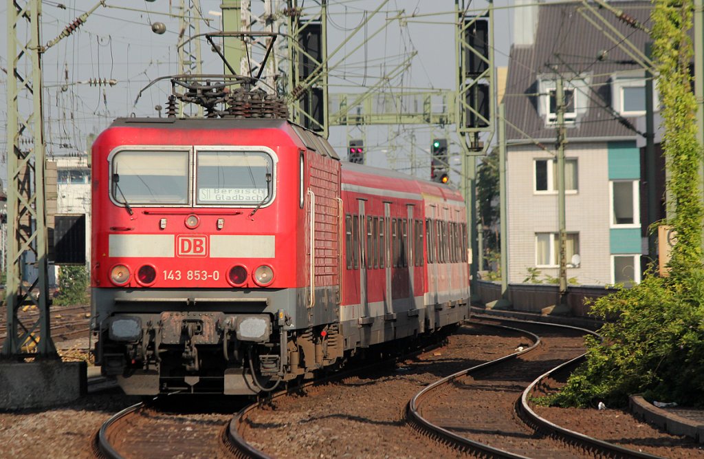 143 853-0 in K�ln Hbf am 16.09.2011