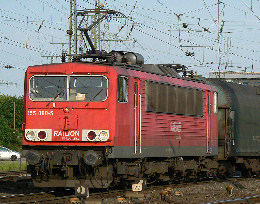155 080-5 in Gremberg am 22.05.2010