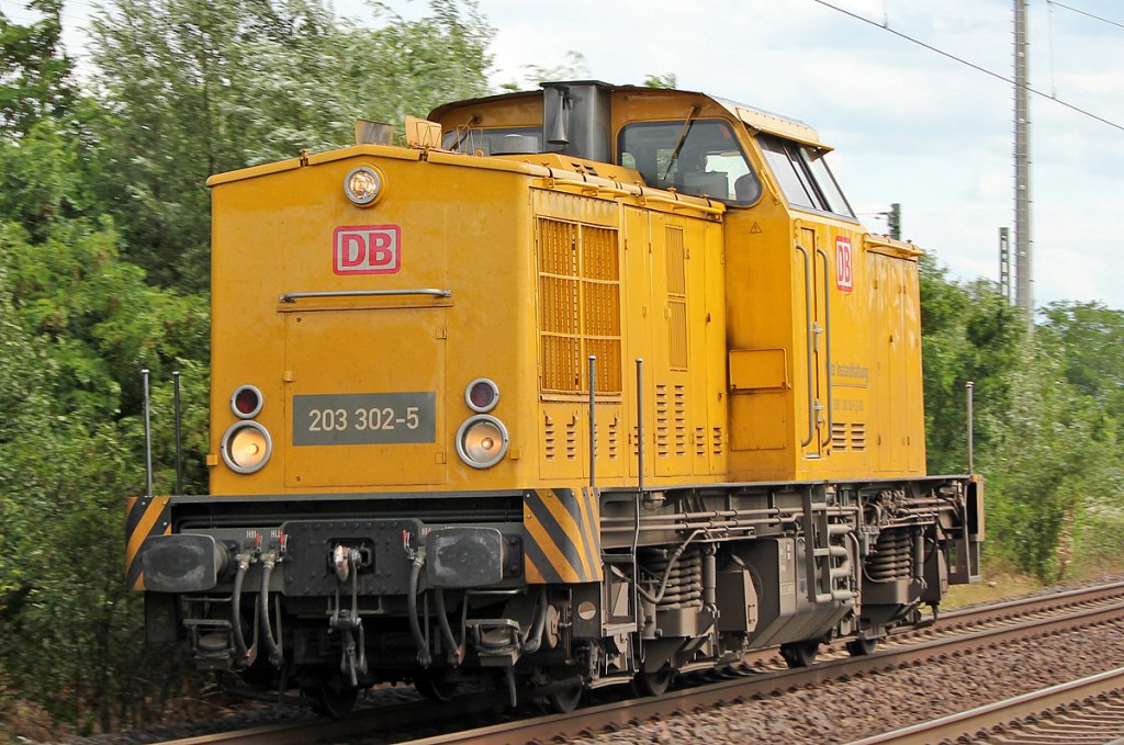203 302-5 Lz in Porz Wahn am 06.07.2011