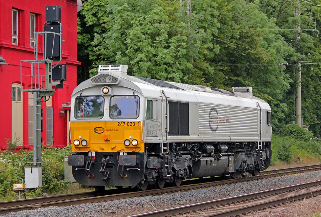 247 020-1 Lz in Ratingen Lintorf am 19.07.2011