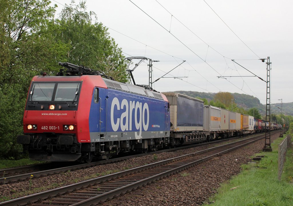 482 003-1  in Bonn Limperich am 30.04.2013