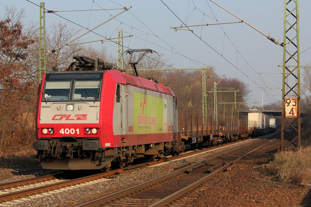 CFL 4001 am Morgen des 21.03.2012 in Bonn Oberkassel 