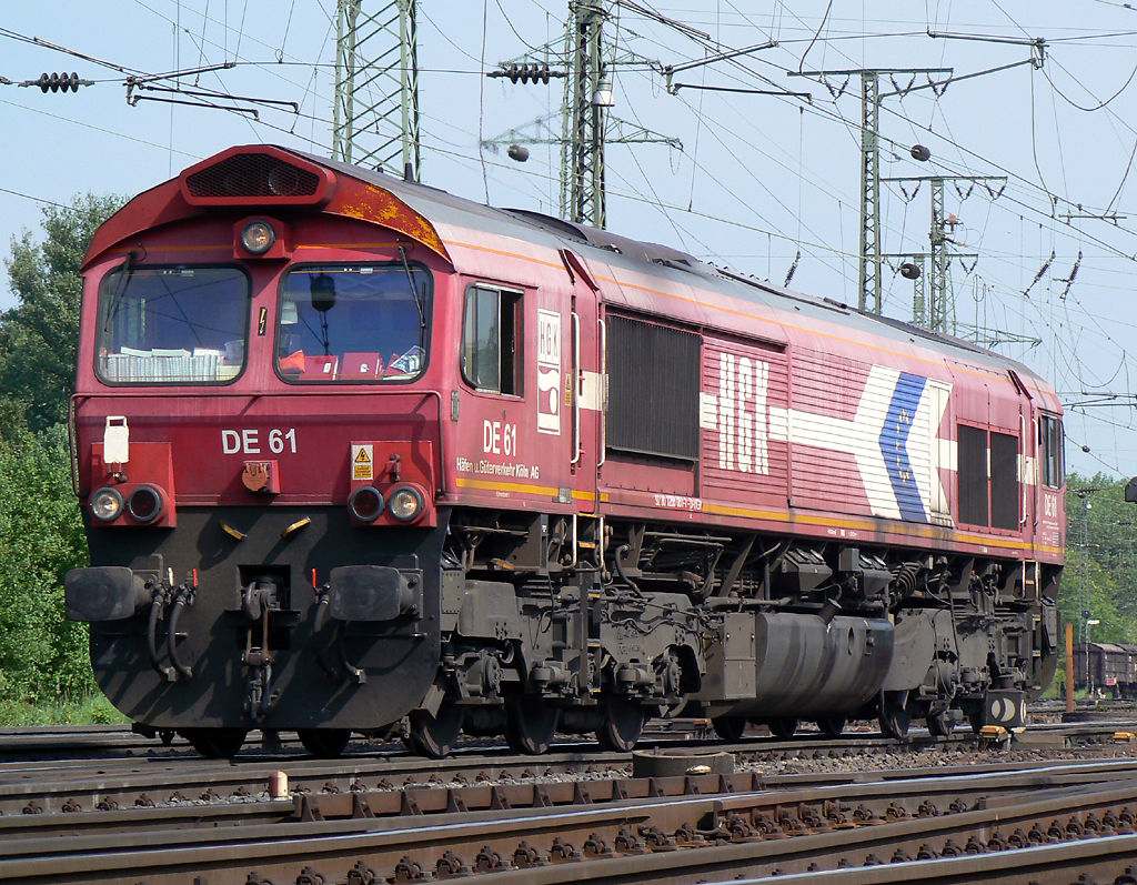 DE61 der HGK in Gremberg am 25.05.2010