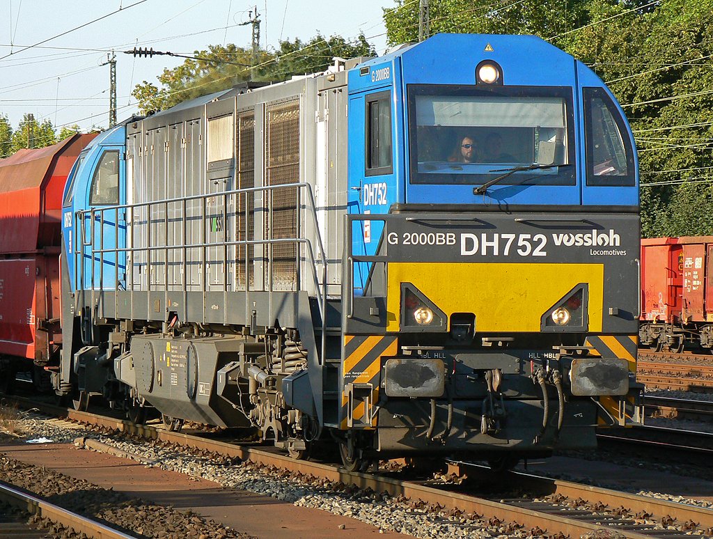 DH752 der HGK in K�ln West, Sommer 2009