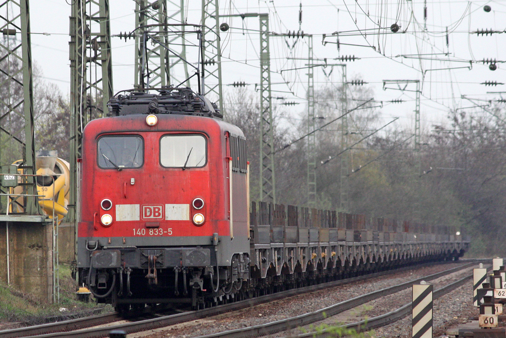 Die 140 833-5 in Gremberg am 07,04,10