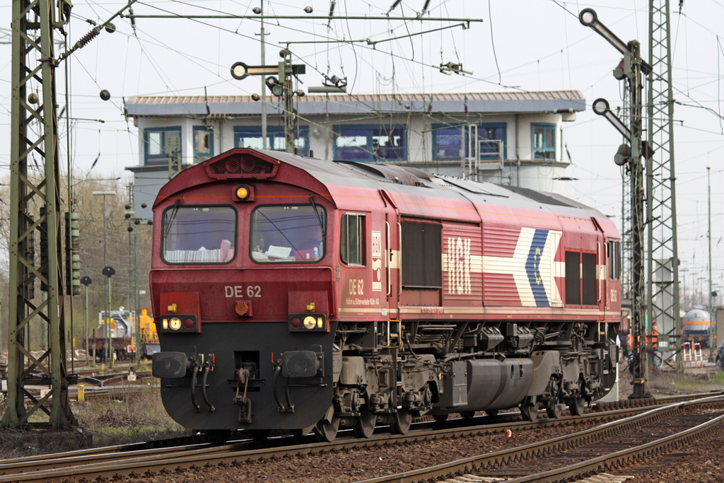 Die DE 62 der HGK in Gremberg am 07,04,10