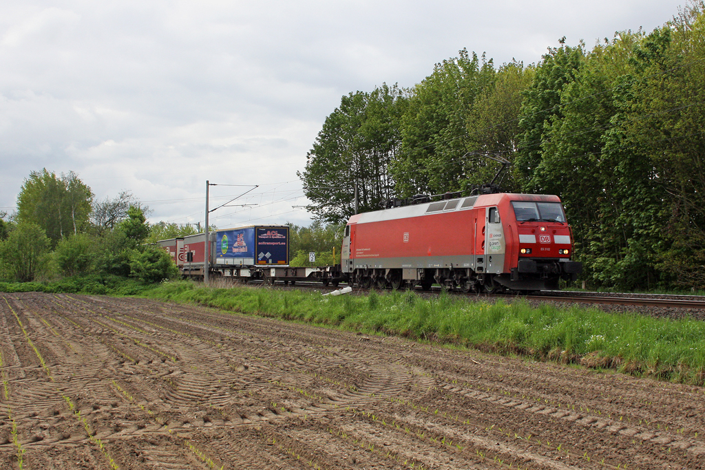 Die EG 3102 bei Padenstedt am 13,05,12