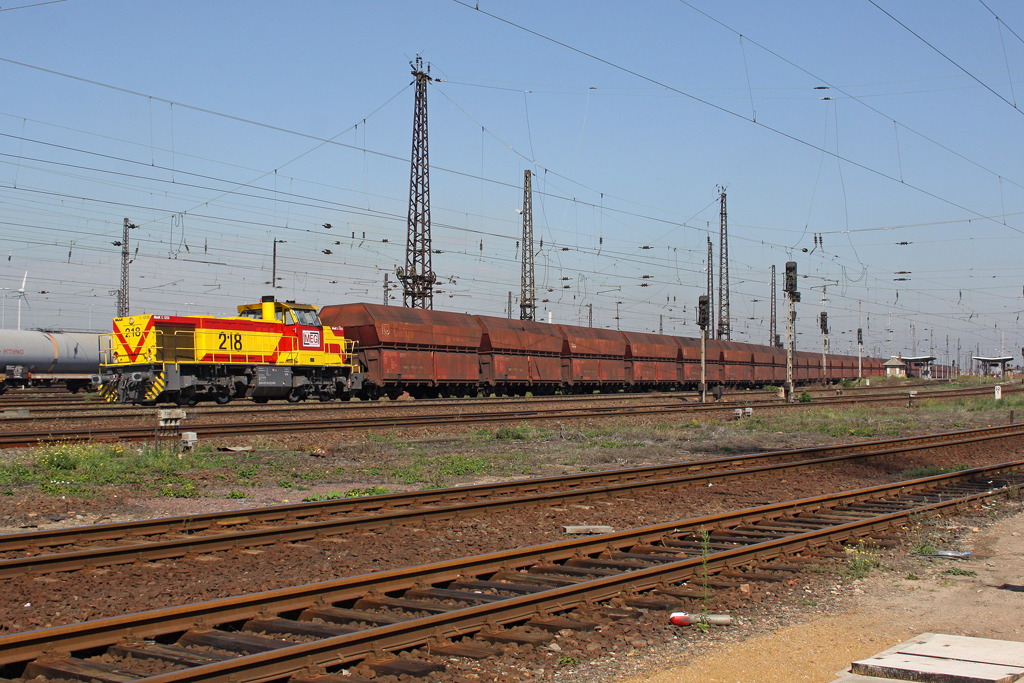 Die MEG 218 in Gro�korbetha am 18,08,11
