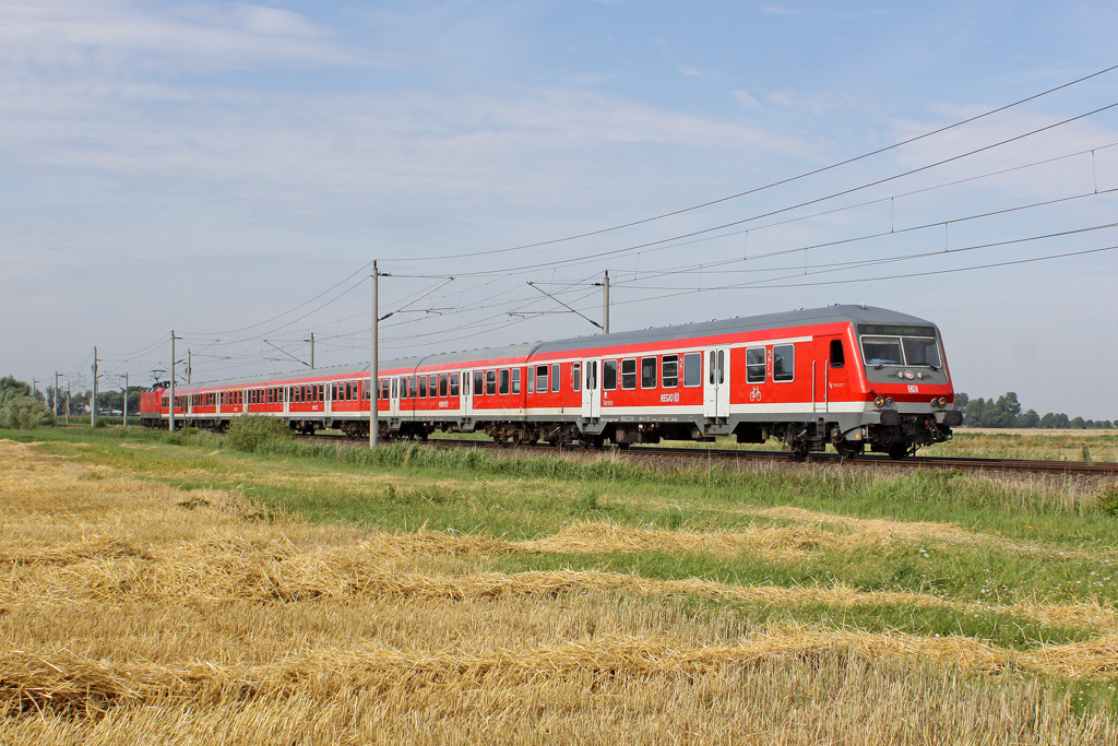 Eine RB nach Itzehoe in Borsfleth am 03,08,11  