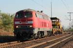 218 261-6 der DBG in Porz Wahn am 03.10.2011