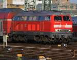 Aus dem sch�nen Glauburg-Stockheim kommt das Lieschen mit der Neulackierten 218 102-2 am 04.06.2010.