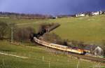 Mit der CB6429 aus K�ln hat die 218 140 (Bw Hagen1) ihr Ziel Meinerzhagen fast erreicht.
