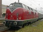V 200 116 mit Sonderzug zu Rhein in Flammen in K�nigswinter im Aug.09