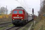 Die 232 428-3 in Ratingen Lintorf am 17,11,10