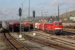 Die 232 561-1 in W�rzburg am 08,02,11