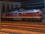232 088-5 der EfW, abgestellt am Bf.