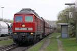Die 232 259-2 in Dornap-Hahnenfurth am 16,04,10