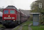 232 259-2 in Dornap Hahnenfurth am Abend des 16.04.2010