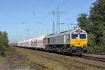 Die 247 038-3 in Ratingen Lintorf am 30,09,11