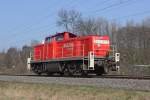 Die 294 630-9 in Ratingen Lintorf am 22,03,12