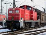 294 715-8  bei der Ausfahrt aus dem Gbf.