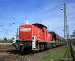 Ich dachte die Freitags verkehrenden Kohlependel zwischen den Frankfurter Heizkraftwerk und Frankfurt am Main Griesheim werden von der Frankfurter Hafenbahn gefaren, doch ich wurde am 23.04.2010 eines