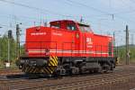 Die SES 293 005-5 in Koblenz L�tzel am 08,05,11
