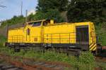 Die V 150.03 abgestellt in Wuppertal Steinbeck am 14,06,10