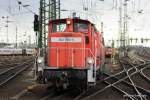 Die leichte 362 unterst�zt Ihre schweren Schwestern 363 beim Rangieren im Frankfurter BW und Hbf.