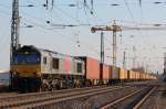 266 104 der Crossrail in Br�hl am 02.04.2013