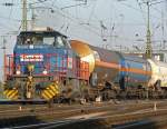 Chemions  Nicole  verl�sst den Gbf K�ln Gremberg am 23.04.2010 
