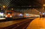 101 016-4 mit dem IC 137 (Koblenz Hbf - Emden Hbf) am 23.01.2013 im K�lner Hauptbahnhof.