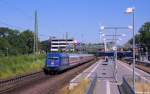 101 025-5 mit dem IC 2213 von Ostseebad Binz nach Stuttgart am 02.08.2013 in Buchholz.