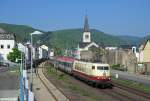 103 235-8 mit dem IC 119 (Münster(Westf)Hbf - Innsbruck Hbf) am 23.04.2014 bei Boppard.