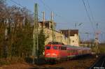 110 436-3 mit dem RE 10454 nach Aachen am 22.03.2012 an der V�lklinger Stra�e in D�sseldorf