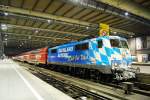 Langzeitaufnahme im Hbf M�nchen mit dem Maxl.