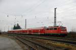 Wieder mal Steuerwagenprobleme auf der Strecke Donauw�rth-Augsburg am 27.02.11.
