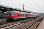 Der RB48 geschoben von 111 125 in K�ln Messe/Deutz am 03.04.2013