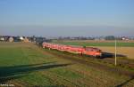111 081-6 mit dem RE 26283 (Rheine - Braunschweig Hbf) am 03.10.2015 bei Haste.