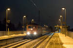 111 155-8 mit der S1 (Bochum Hbf - Dortmund Hbf) am 07.01.2017 in Dortmund-Oespel.