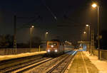 111 150-9 mit der S1 (Dortmund Hbf - Bochum Hbf) am 07.01.2017 in Dortmund-Oespel.