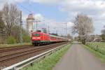 Die 112 144 in Brokstedt am 05,05,13 