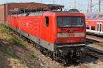 Die 112 182-1 im BW Halle P am 02,07,10