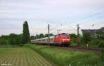 120 126-8 mit dem IC 1919 (Dresden Hbf - Köln Hbf) am 25.05.2014 zwischen Neuss und Büttgen.