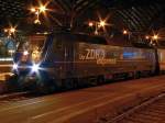 120 151-6  ZDF-Express  in K�ln Hbf.