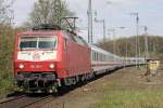 Die 120 139-1 in K�ln West am 09,04,10